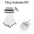 thumbnail image 1 of tredstone 8 Key Piano Set Kalimba Bridge Saddle DIY Accessory Kit Musical Instrument Steel Spare Parts, 1 of 6