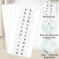 thumbnail image 3 of 8 Sheets 26 Letter Index Tabs,Bexikou A-Z Alphabet Index Tabs,Small Sticky Tabs Label Stickers for Office Notebook Textbook Dictionary File, 3 of 7
