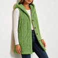 thumbnail image 5 of Ashirexll Fleece Vest Women, Womens Winter Coats, Ladies Winter Versatile Double Sided Fleece Sleeveless Hooded Jacket for Outdoor, 5 of 7