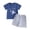 Blue, variant on felwors Toddler Kids Baby Boy Summer Clothes 2T 3T 4T 5T Vehicles Letter Print Short Sleeve Tops Camouflage Shorts Outfits, 4-5 Years, Black