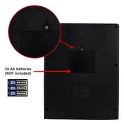 Black ATM Savings Bank, Mini Kids ATM Savings Bank for Real Money, ATM Machine Saving Bank for Kids Boys Birthday Children ATM Bank Practical Operational Educational Toys