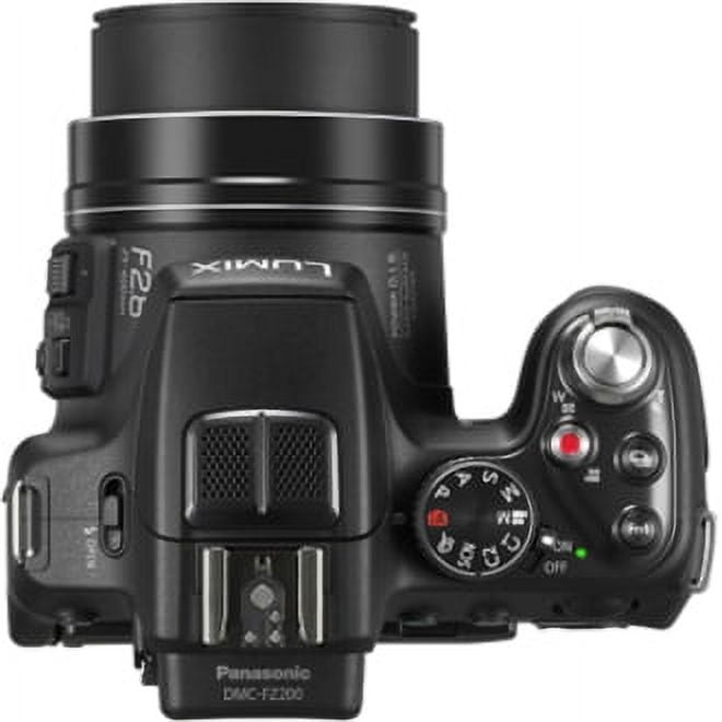 Panasonic Lumix DMC-FZ200 12.1 Megapixel Bridge Camera, Black 