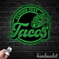 thumbnail image 4 of Handmadetneonsign Tacos Metal Wall Art Light, Tacos Food Metal Sign Wall Decor, Tacos Food Metal Decor, 4 of 5