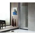 thumbnail image 7 of ANZZI Fellow Series 30 x 72 In. Frameless Shower Door in Brushed Nickel, 7 of 7