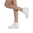thumbnail image 3 of Dream Pairs Women’s Platform Wedge Sneakers Ankle Booties, 3 of 5