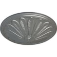 thumbnail image 3 of Ekena Millwork 25 1/2"OD x 5 1/2"P Brontes Ceiling Medallion (Fits Canopies up to 3 5/8"), Hand-Painted Silver, 3 of 6