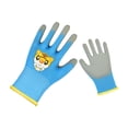 thumbnail image 4 of Guantes de jardinería infantiles con estampado animal, antideslizantes, transpirables e impermeables. Azul, 4 of 8