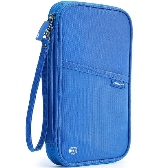 Cartera de pasaporte de viaje VanFN RFID P.Travel Series de nylon