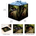 thumbnail image 3 of Saint Patrick's Day Large Capacity Foldable Storage Baskets with Handle, 10.8"x10.5"x10.6", Toy Storage Cube Organizer Storage Containers, 3 of 6