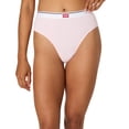 thumbnail image 3 of Hanes Legends High-Cut Underwear Pack, 3-Pack Black/Grey/Pink M Women's, 3 of 10