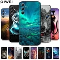 thumbnail image 2 of For Samsung A54 5G Case Wolf Lions Black TPU Soft Silicone Coque for Samsung Galaxy A54 A34 A04s Phone Back Cover A 54 34 Shells, 2 of 5