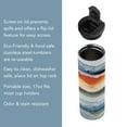 thumbnail image 3 of Highland Home "Watercolor Sunrise" 17 oz. Double Wall Stainless Steel Tumbler w/Lid, 3 of 6