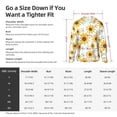thumbnail image 6 of Picia Sunflowers Women's Men's UPF 50+ Sun Protection Hoodie Shirt Long Sleeve SPF Fishing Outdoor UV Hiking Lightweight Shirts-Small, 6 of 9
