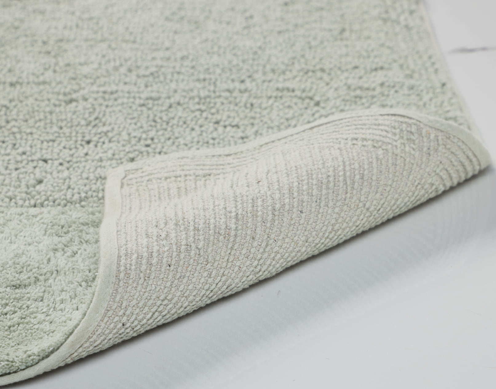 Better Trends 2 Piece Bathroom Rug Set, 100% Cotton, Extra Soft Tufted Bath Mat, Water Absorbent & Non Slip Bath Rug, (Dark Sage) Granada Collection
