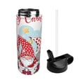 thumbnail image 2 of Sikiie Christmas Print 18OZ Insulated Straw Cup, Portable Leak-proof Sports Water Bottle, Stainless Steel Water Cup Suitable for Home and Outdoor, 2 of 8