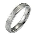 thumbnail image 1 of ziyahi Stainless Steel Ring Personalized Sparkling Rings Jewelry Gift Dressing Up Accessory for Wedding Party Daily Working Silver 4MM, 1 of 9