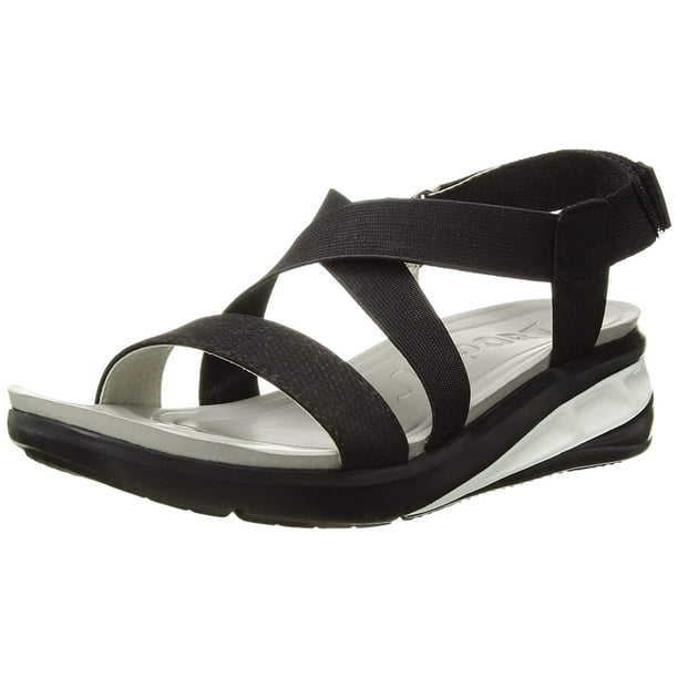 Jambu - JSport by Jambu Sunny Women's Black Sandals 8.5M - Walmart.com ...