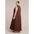 thumbnail image 6 of ELOQUII Women's Plus Size Shirred Neckline Tank Dress, 6 of 6