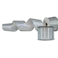 thumbnail image 2 of 2.5 in. Wide 10 yards Ribbons, Silver - Pack of 2, 2 of 2