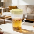 thumbnail image 4 of Cold Brew Pitcher - Large Capacity Beverage Dispenser for Iced Tea, Coffee, Juice, and Infused Water | Slim Design for Fridge Storage | Indoor and Outdoor Use, 4 of 6