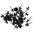 thumbnail image 1 of IDEANATEGRATE 30Ud Clavos De Estrella Multi Función Negro Para Tableros Y Pared, 1 of 6