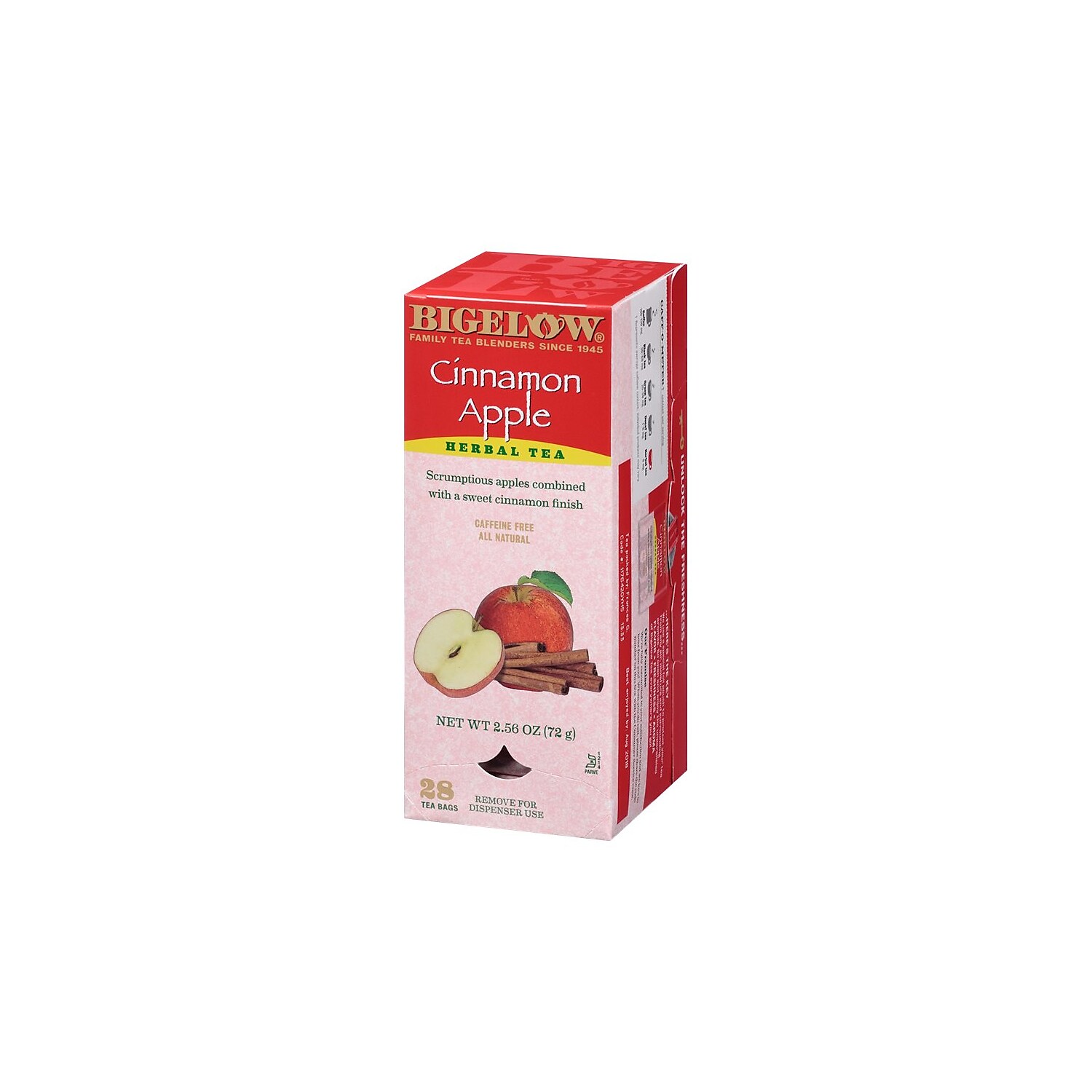 Bigelow® Cinnamon Apple Herbal Tea Bags 28 Ct Box