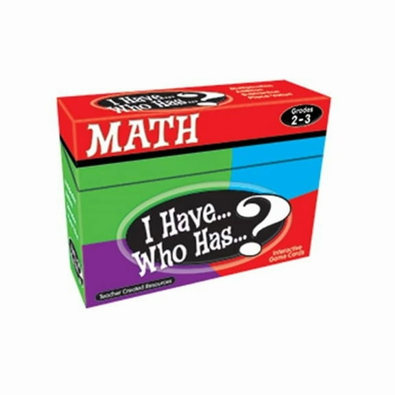 Teacher Created Resources I Have Who Has Math Games Gr 2-3