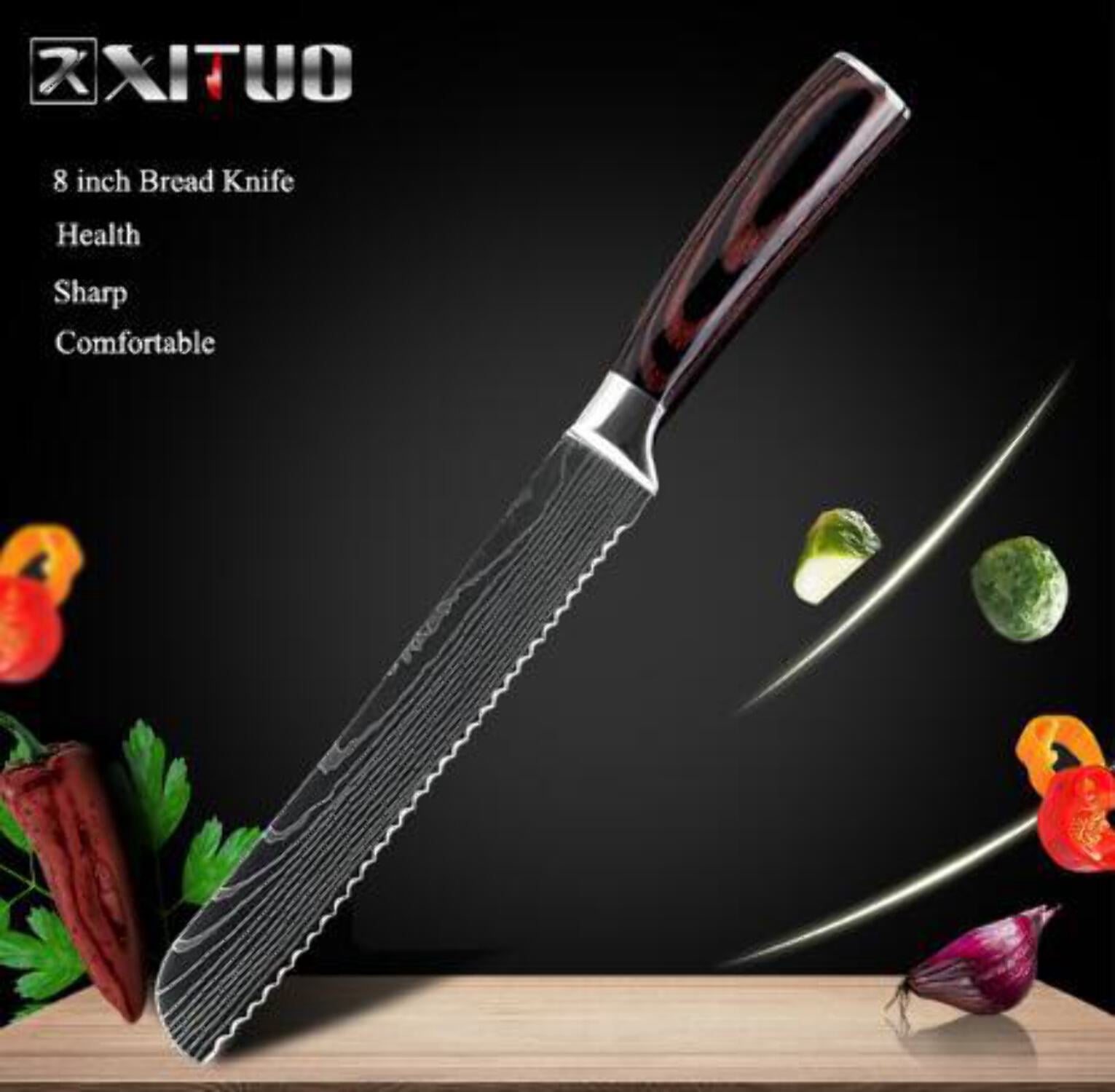 Carpenter's Special Set 6-piece Set 8-piece Set Knife Chef Knife Kitchen Knife Cooking stainless steel
