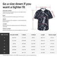 thumbnail image 6 of Lsque Anchor and Lighthouse pattern Hawaiian Shirt for Men, Unisex Summer Beach Casual Short Sleeve Button Down Shirts-XX-Large, 6 of 9