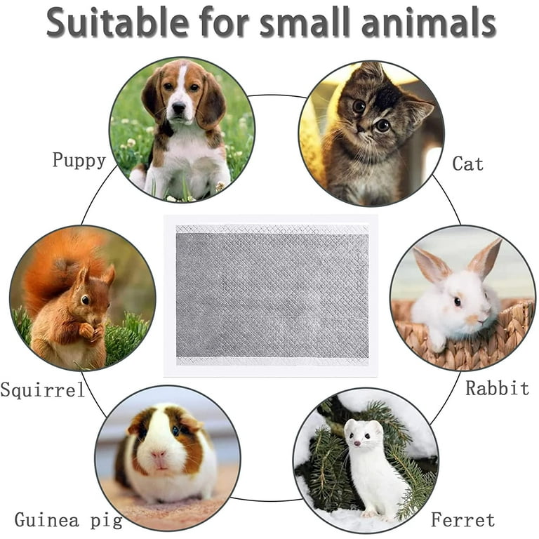 Bunny pee pads top