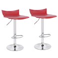 thumbnail image 1 of Bronte Living Swivel Adjustable Height Bar Stool - Series Megan - Set of 2, 1 of 9