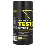ALLMAX TestoFX Sport, Testosterone Support Formula, 80 Capsules