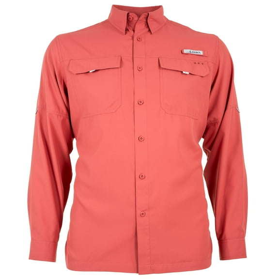 Habit Men's UPF 40+ UV Protection Long-Sleeve Fishing Shirt