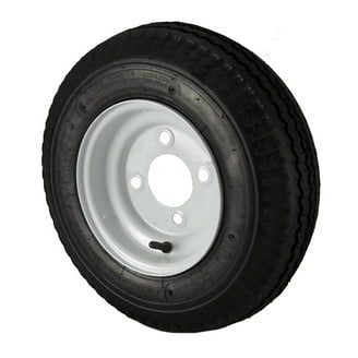 Kenda Loadstar 480/400-8 LRB Trailer Tire, 4-Hole Spoke Wheel