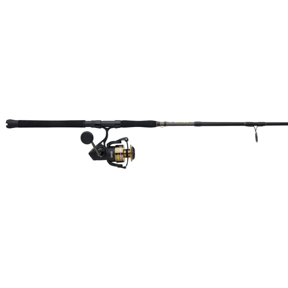 PENN Battle IV Spinning Fishing Combo, 7' Medium Heavy Rod, 6000 Size Reel