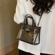 thumbnail image 5 of Bolso Transparente Elegante Cuerpo Cruzado La para El Hombro Mujeres PVC (café), 5 of 9
