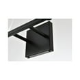 thumbnail image 6 of Living District Gianni 2-Light Iron & Glass Bath Sconce in Black/Clear, 6 of 6