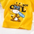 thumbnail image 4 of KPOPLK Cotton Baby Boys T-Shirts Short Sleeve Shirt for 6 9 12 Months 2t 3t 4t Summer Crew Neck Graphic Print Tops for Boy Toddlers(18-24 Months,Light Blue), 4 of 5