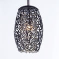 thumbnail image 2 of Maxim 24153CGOI ArabeSquareue 1-Light Mini Pendant, Oil Rubbed Bronze, 2 of 5