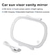 thumbnail image 2 of Espejo de tocador para coche Speravity VI021670-01 con luces LED ajustables color Blanco, 2 of 6