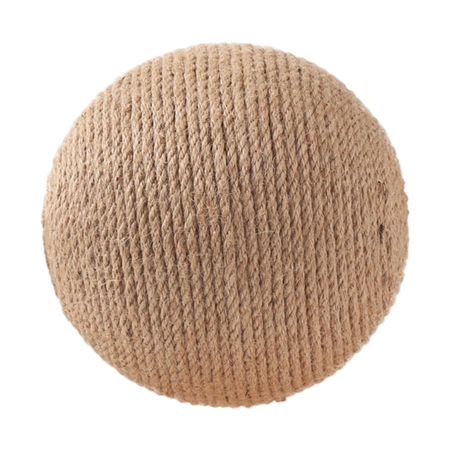 Bola rascadora para gatos Greeniant de Cuerda de sisal 4.72 pulgadas
