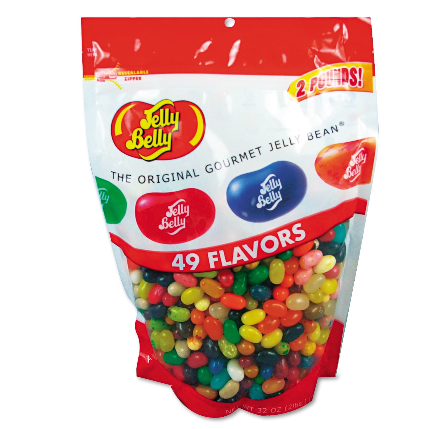 Jelly Belly Candy, 49 Assorted Flavors, 2lb Bag by JELLY BELLY CANDY COMPANY