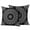 Black White, variant on Black Boho Outdoor Pillow Covers 20x20 Set of 2,Waterproof Patio Throw Pillowcase Protectors,Retro Farmhouse Neutral Abstract Geometric Decorative Pillow Shams Cushion Covers for Seat Bed Couch Sofa