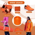 thumbnail image 4 of Neon Orange 2 Inch Sew On Hook and Loop Tape 1 Yard Non-Adhesive Nylon Heavy Duty Fastener Roll for Gear and Equipment Use, 4 of 7
