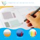 thumbnail image 4 of 200 hojas de notas adhesivas transparentes, impermeables y transparentes., 4 of 6