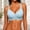 Light Blue, variant on Womens Soft Comfy Jelly Bras Seamless No Underwire Scalloped Full Coverage Push Up Wireless Everyday Bra with Diamond-Shaped Hole Trendy Breathable Bra Daily Beach Travel Wear, Pink