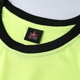 thumbnail image 2 of Haitryli Kids Boys Padded Soccer Goalkeeper Jersey and Shorts Set Long Sleeve Training Football Fluorescent Green S, 2 of 4