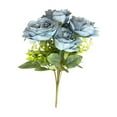 thumbnail image 2 of kladzum Fake Flowers Artificial Silk Flower Bouquet Colorful Simulation Flowers for Spring Easter Home Kitchen Wedding Bouquet Bulks Mother's Gift Day Decorations, 2 of 6