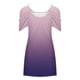 thumbnail image 5 of ICHUANYI Clearance Women Casual Loose Summer Floral Printed Tank Dress Beach Sundress Off Shoulder Dresses(Purple, L) ICHUANYI WER2023080816730, 5 of 5