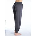 thumbnail image 5 of DODOING Womens Activewear Leggings Pants Wide Leg Pants Loose Yoga Legging Casual Relaxed Fit Pants Black/ Gray/ Dark Grey, 5 of 5